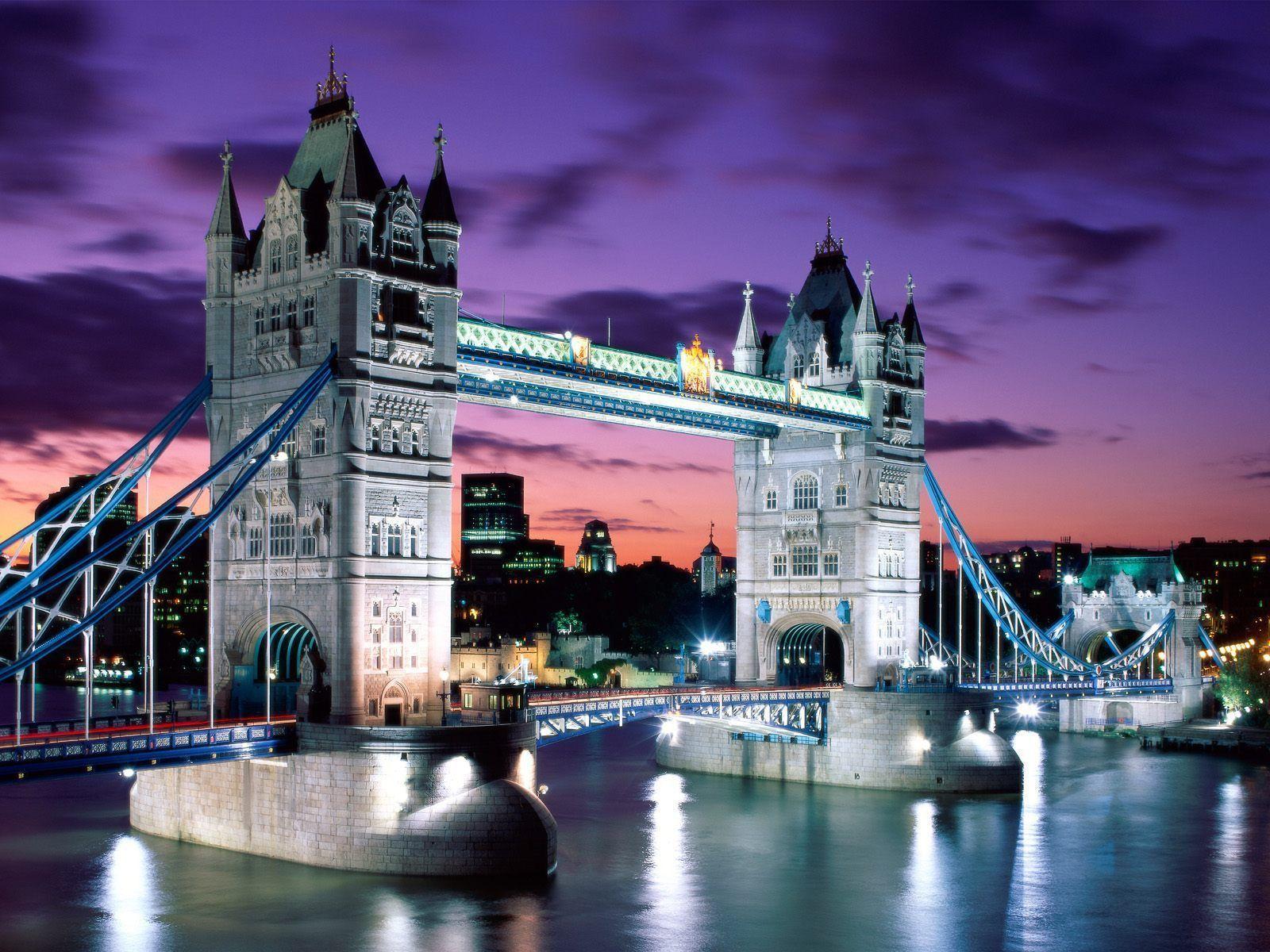 London Evening, Tower Bridge, England Wallpaper. Free HD