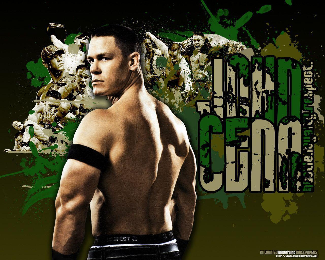 WWE John Cena "Hustle, Loyalty, Respect" Wallpaper Unchained WWE