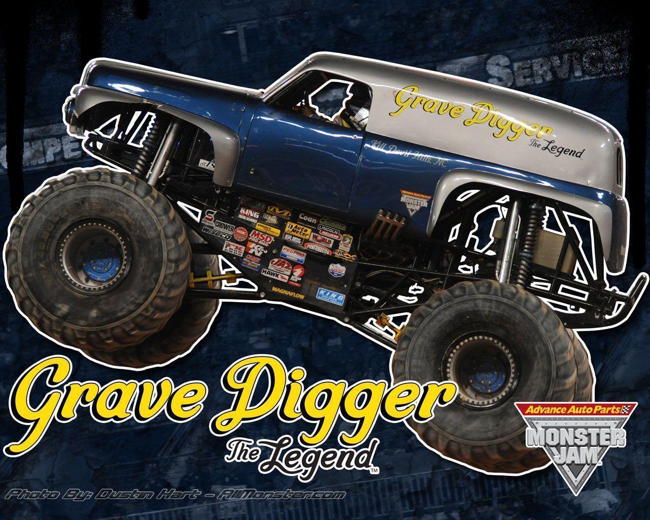 Grave Digger The Legend.com Monsters Are What
