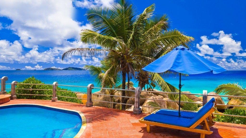 Download Beach Resort Image, Desktop and mobile wallpaper