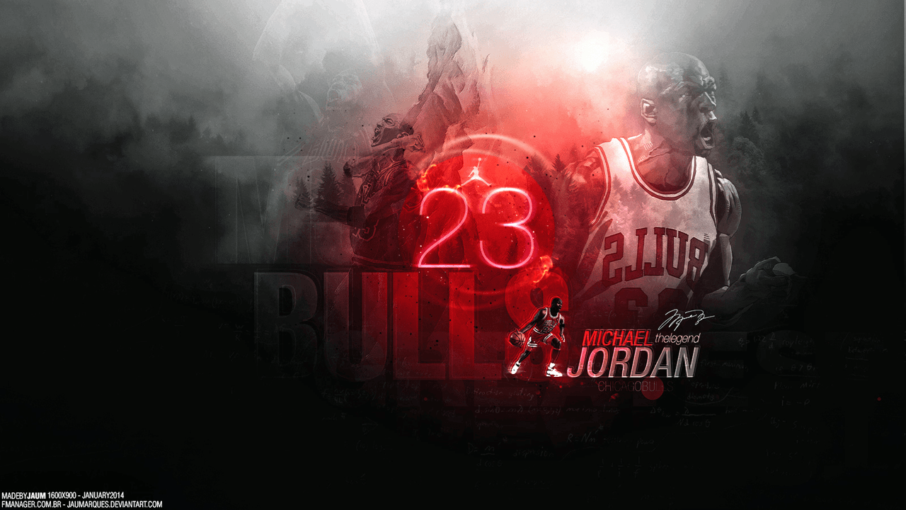 Michael Jordan 23 Bulls Wallpaper