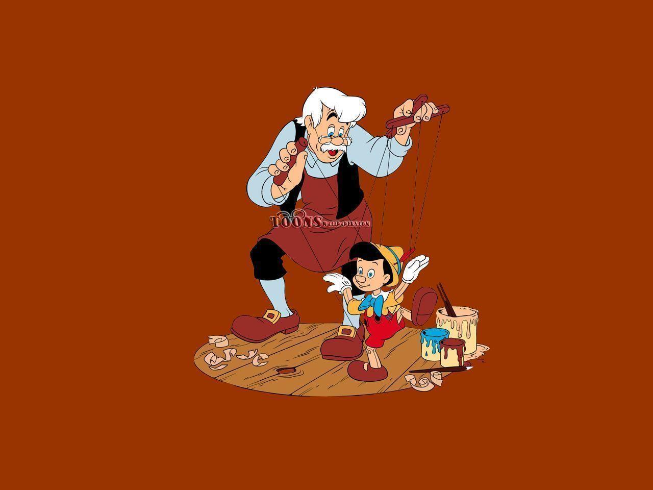 Cartoons Wallpaper And Geppetto 1280x960 wallpaper