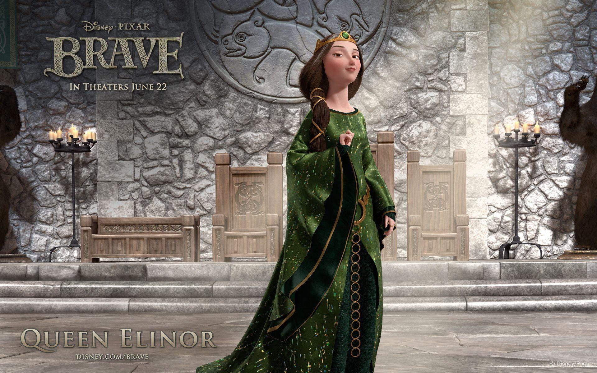 Brave Queen Elinor Wallpaper Pixar Brave Wallpaper