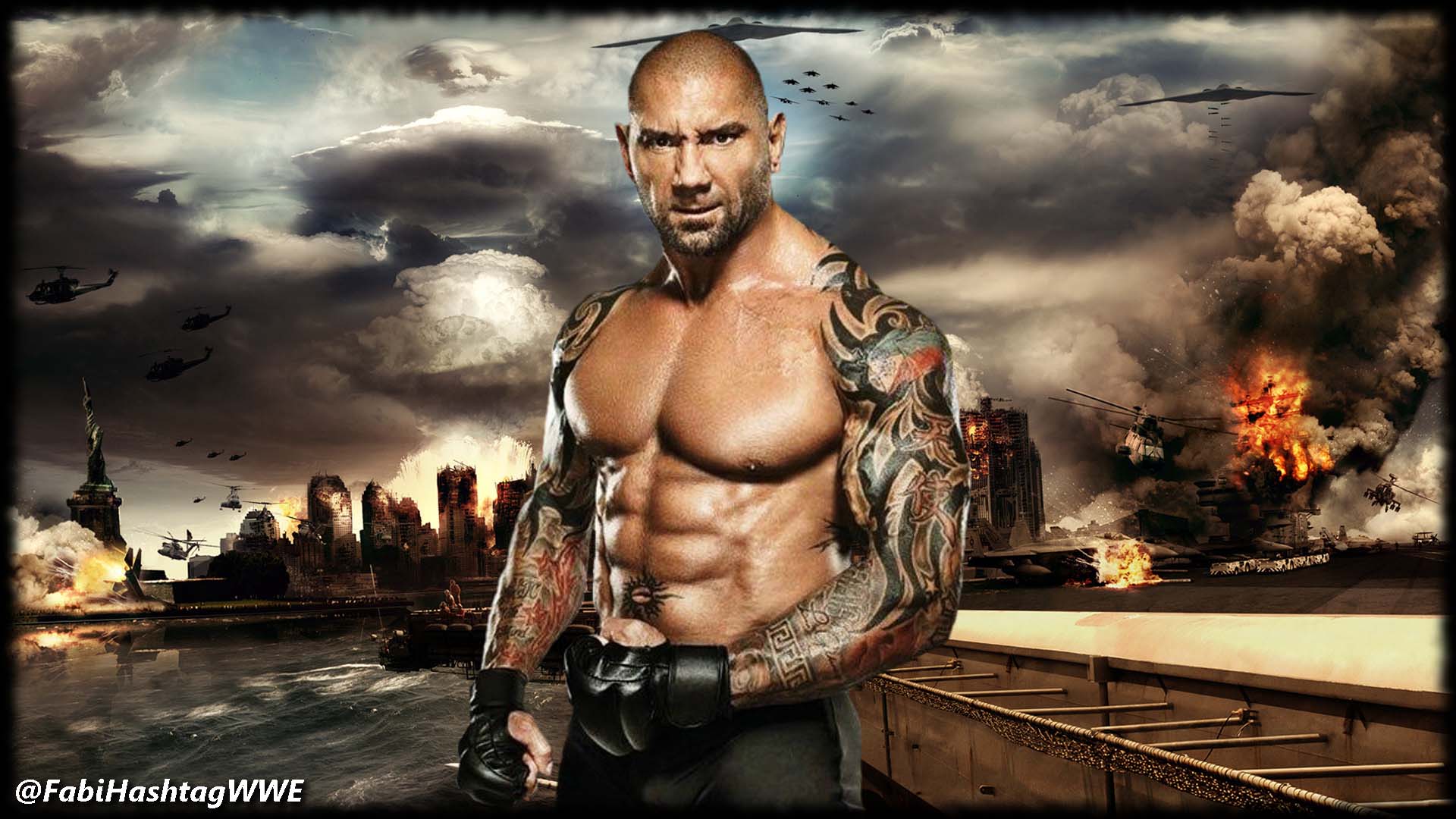WWE Dave Batista Wallpaper