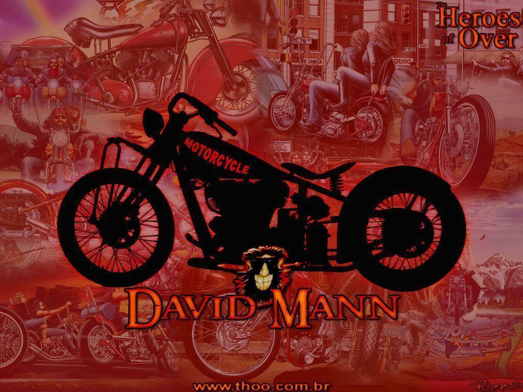Motorcycle Mann 25363 Art Wallpaper