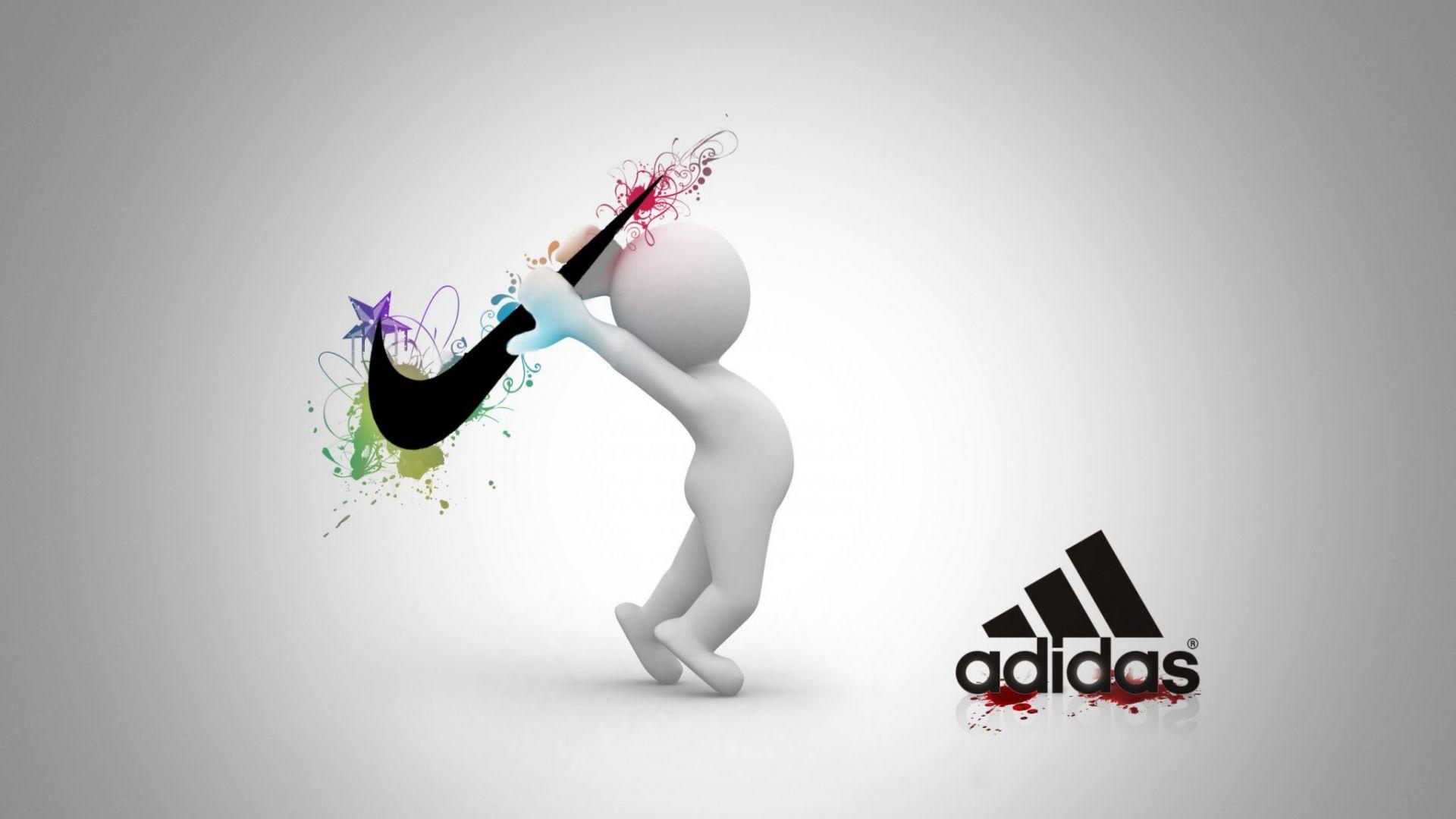 Nike Wallpaper Hd: Pin Nike Vs Adidas Image Wallpaper On