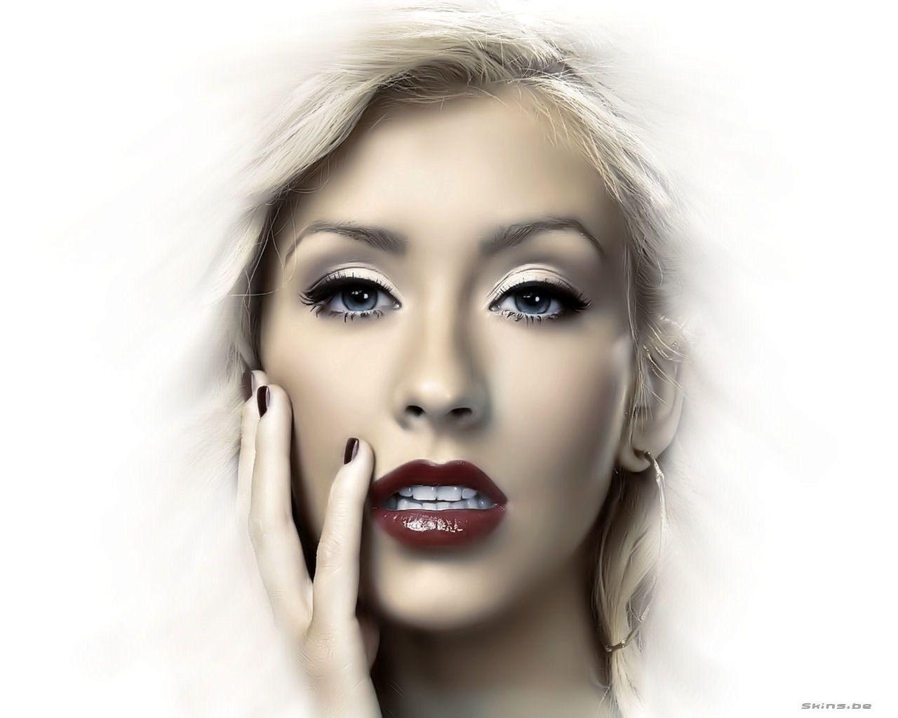 image For > Christina Aguilera Wallpaper Stripped