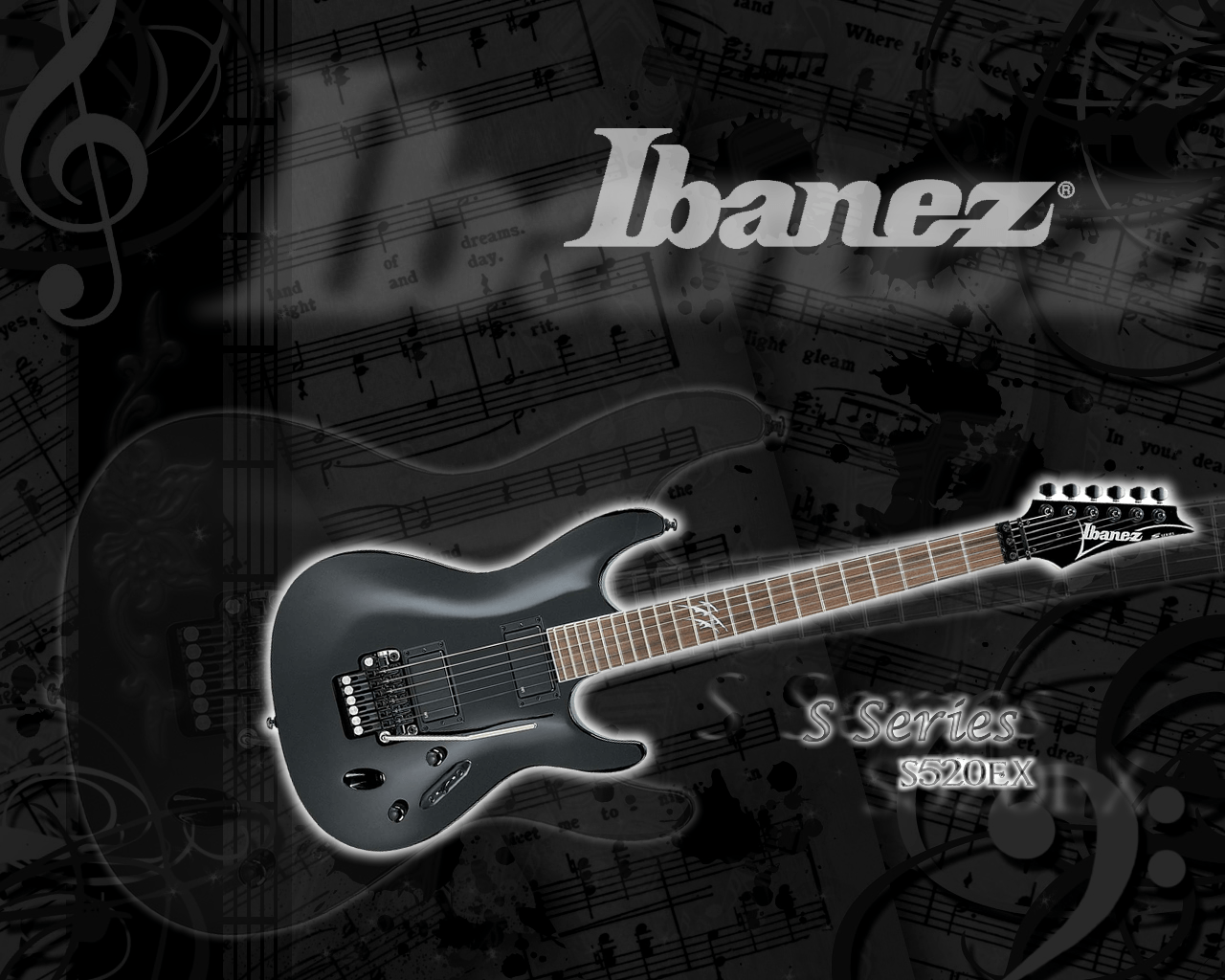 Wallpaper For > Ibanez Guitar Wallpaper