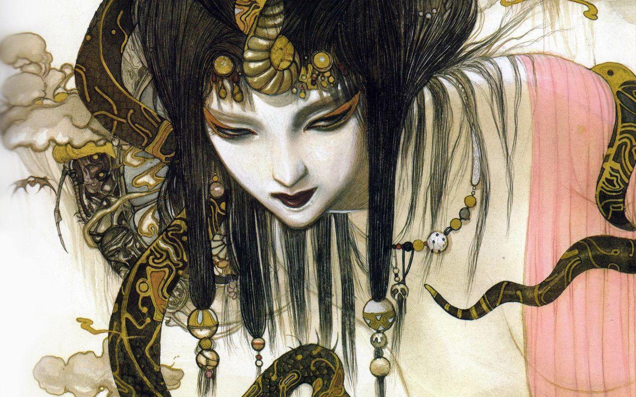 Download Yoshitaka Amano Wallpaper 1280x800