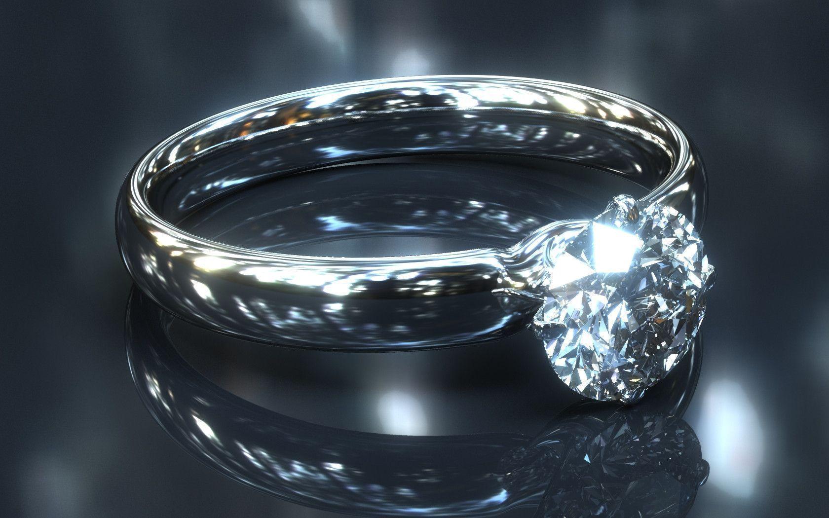 Diamond Engagement Ring Wallpaper. Diamond Ring Desktop