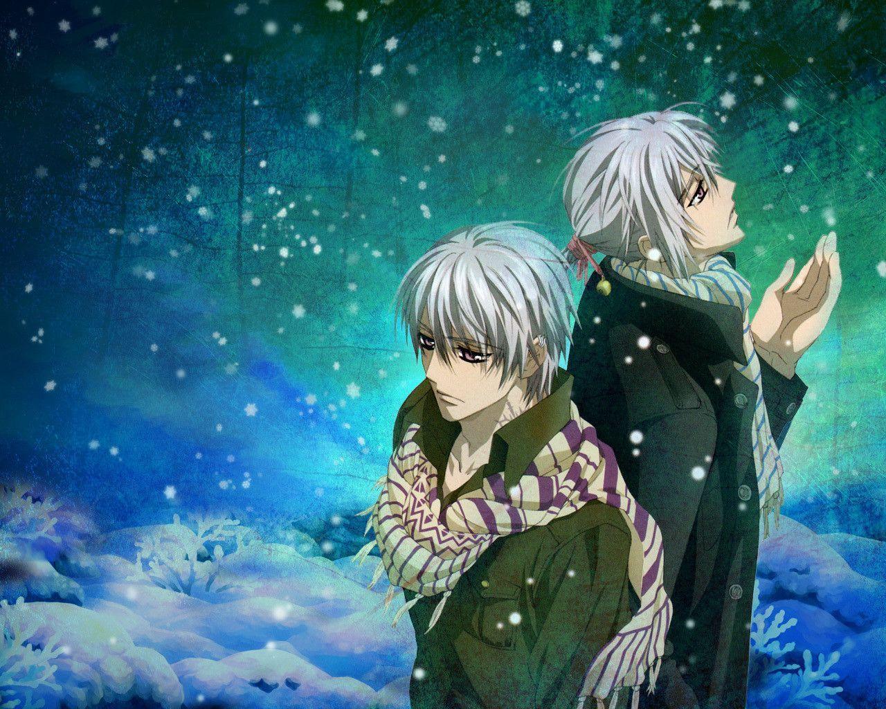 Zero and Ichiru Kiryu Theme Cursed Twins Wallpaper