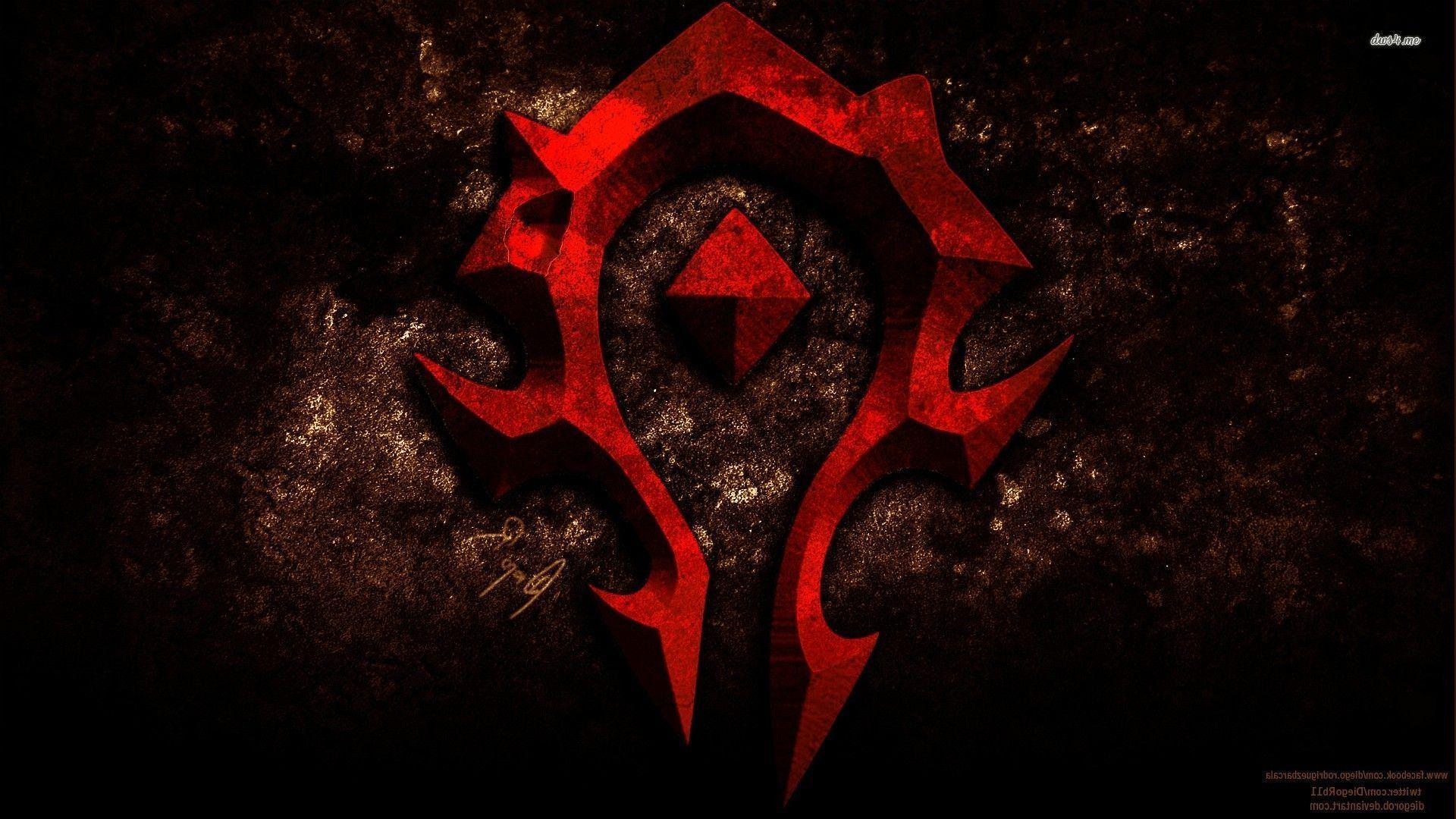 Wow Horde Logo Wallpaper Image & Picture