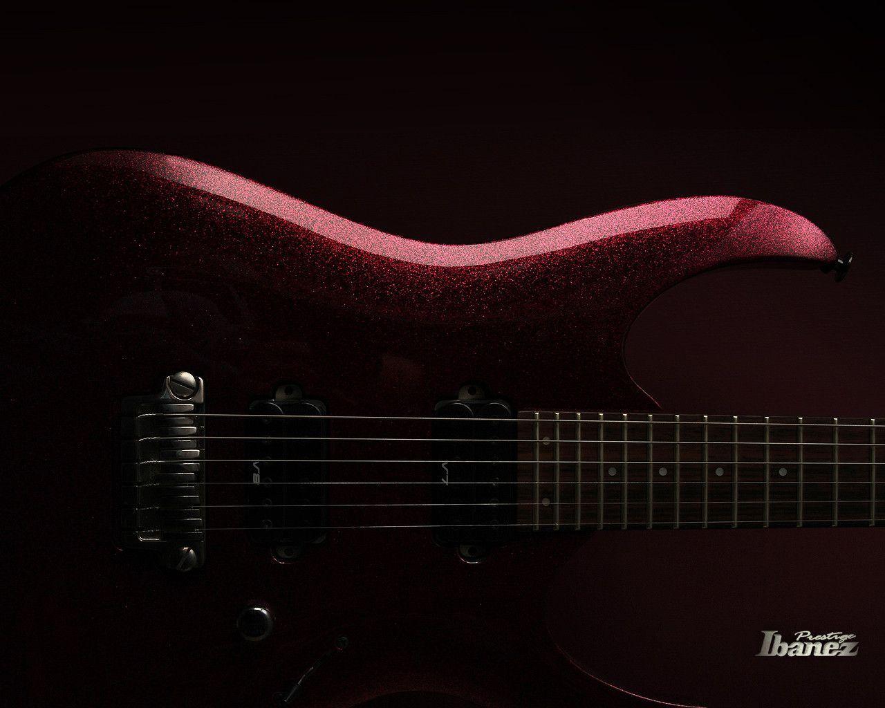 Ibanez Red Music Wallpaper