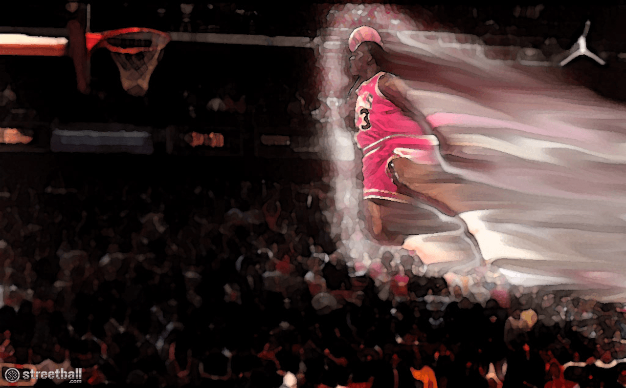 Michael Jordan NBA Slam Dunk Contest Wallpaper HD