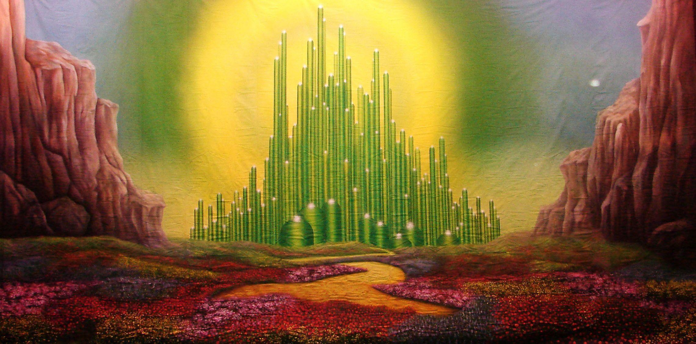 Wizard Of Oz Emerald City Wallpaper