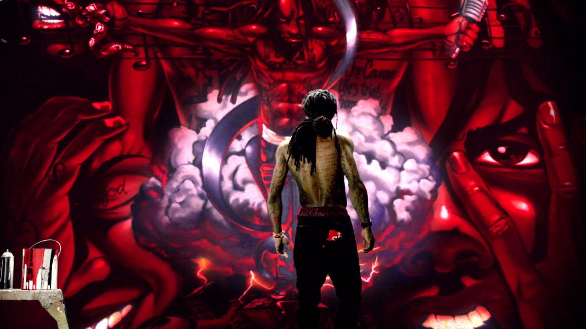 Lil Wayne Satan HD Wallpaper