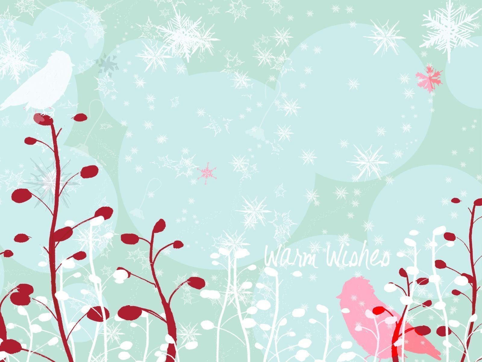 Pretty Winter Background For Desktops Image & Picture