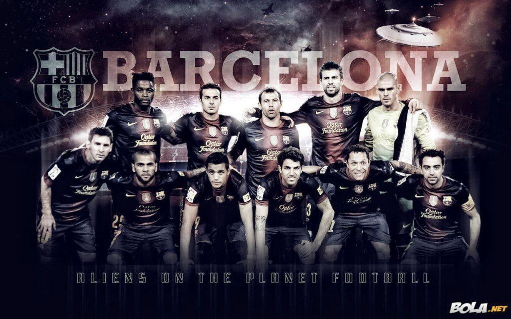 Barcelona Team Squad 2013 2014 Wallpaper HD. Football Wallpaper