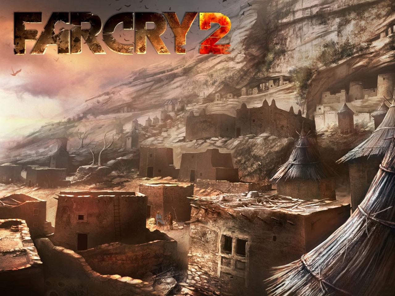 Far Cry 2 on the game (wallpaper)