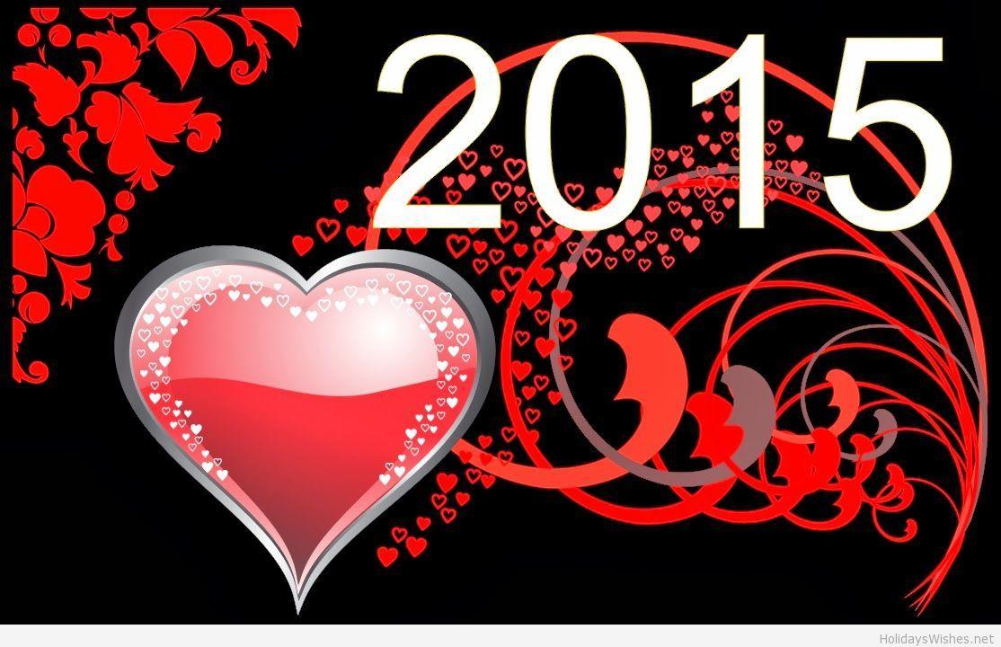 Happy new year 2015 love wallpaper