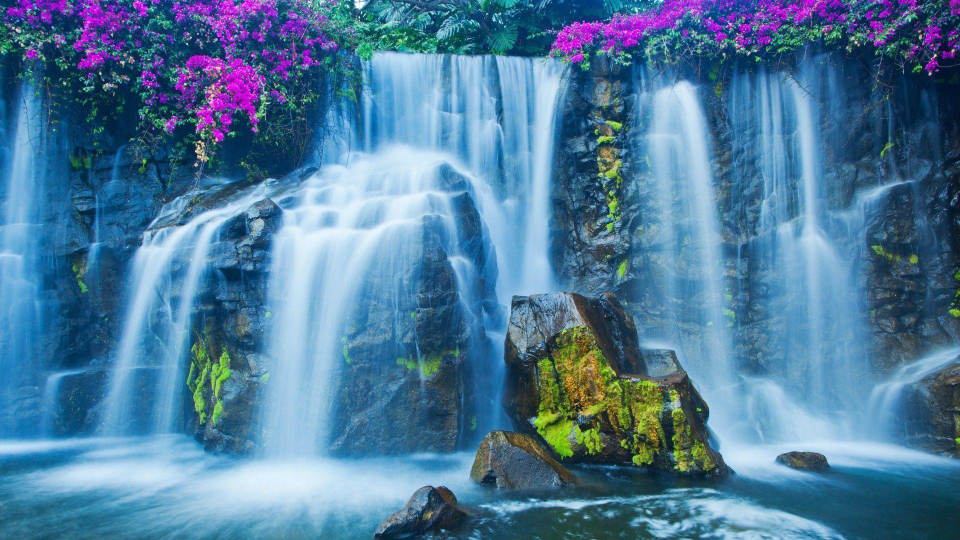 Great Beautiful Waterfalls Wallpaper