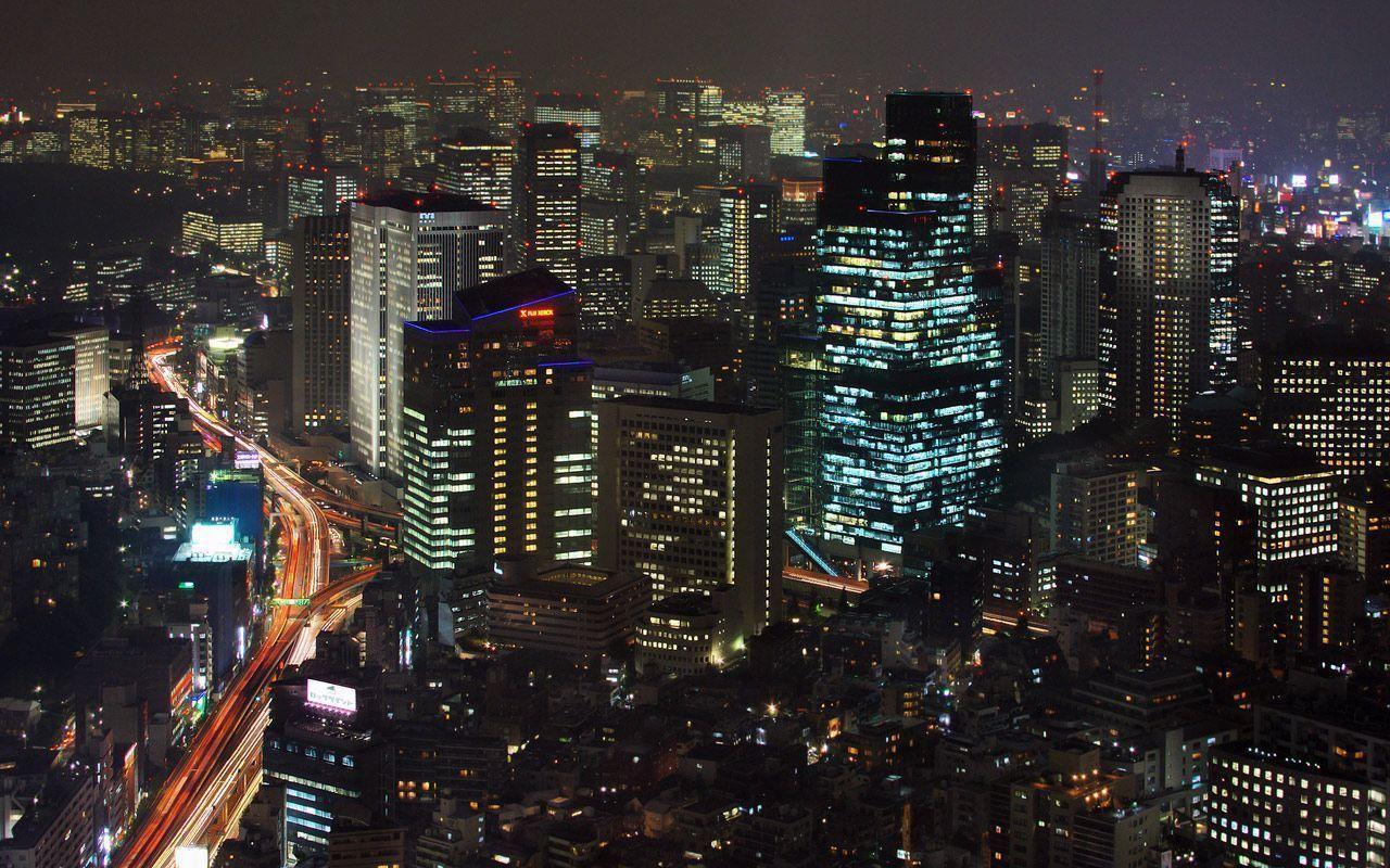 Tokyo City Night Wallpaper HD Wallpaper Picture. HD Wallpaper Photo