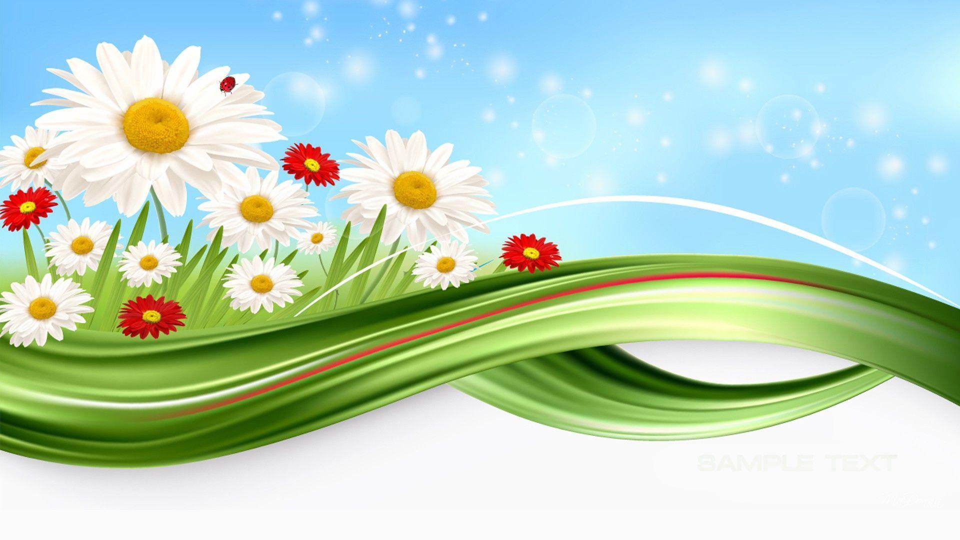 Wallpaper For > Bright Background Nature