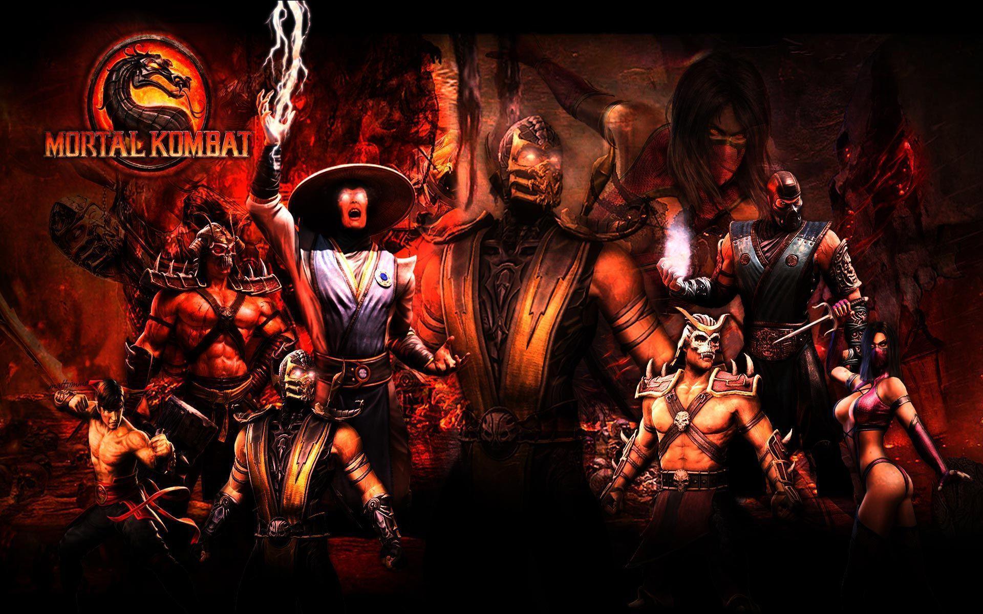 Mortal Kombat 9 Characters Widescreen Wallpaper. Style Favor