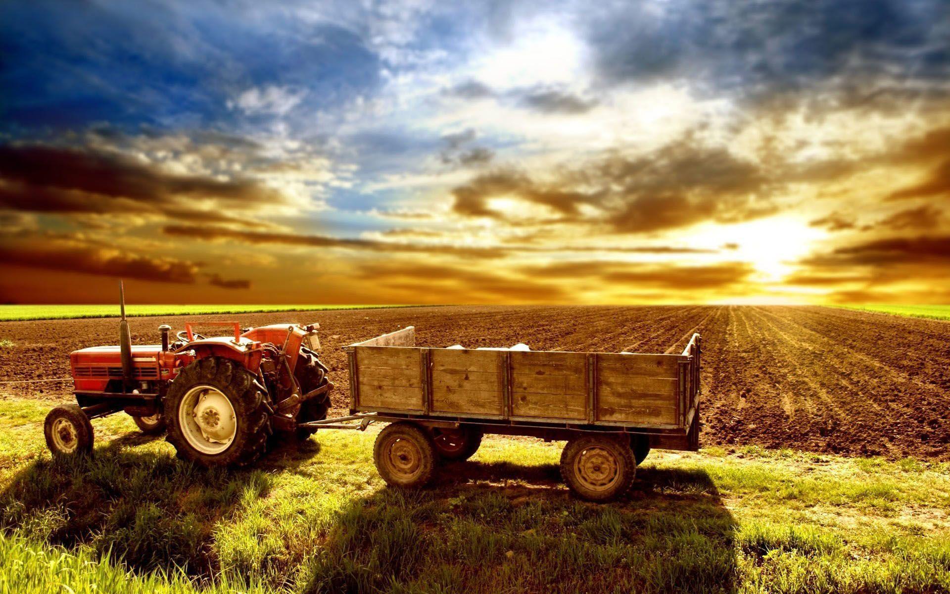 tractor HD wallpaper