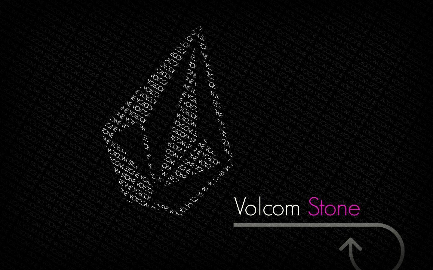 Wallpaper For > Volcom Stone Logo Wallpaper