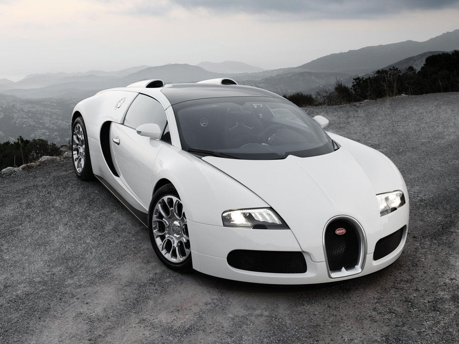 Bugatti Veyron Black And White Edition
