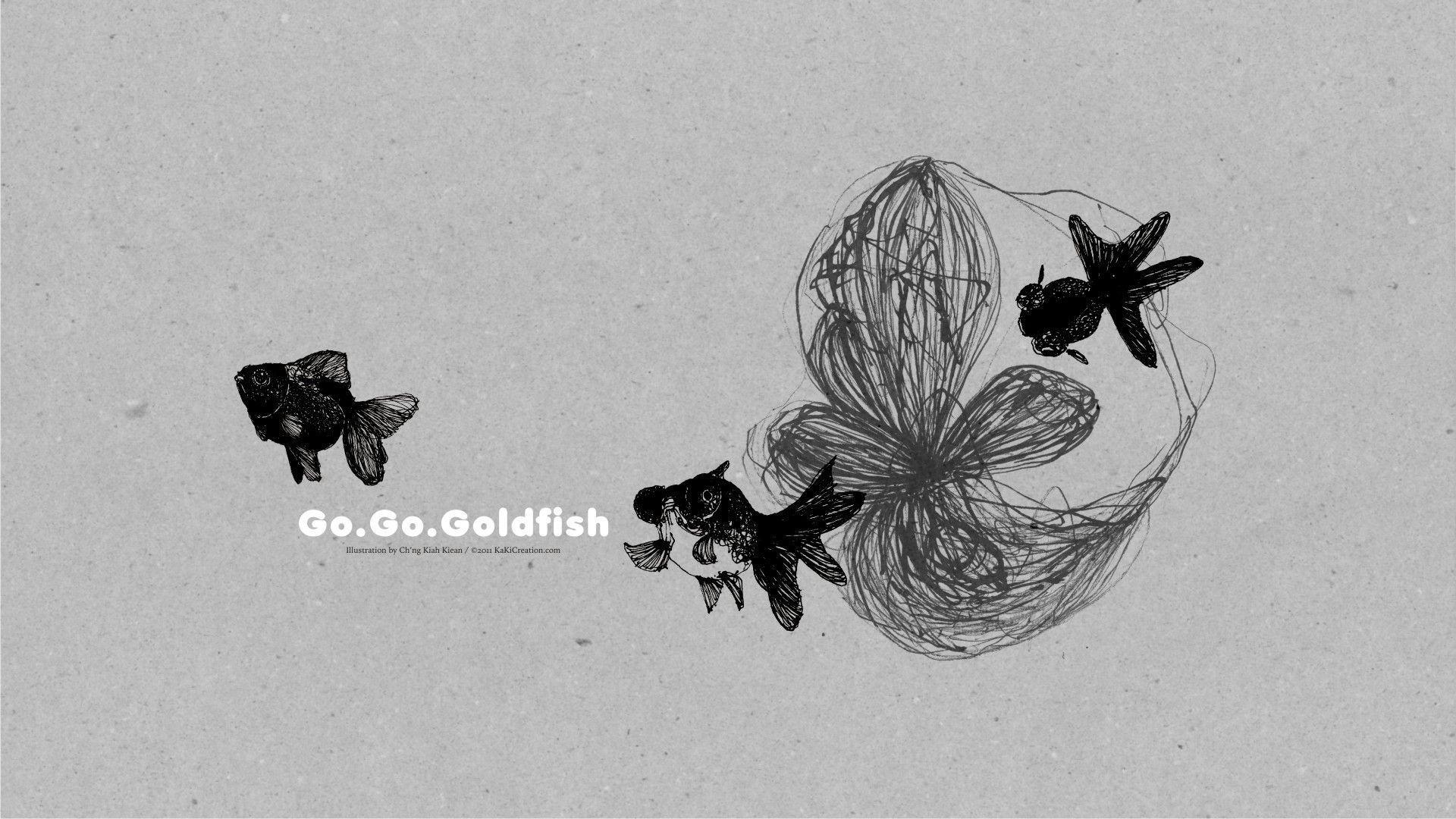 KaKi Creation Blog Archive Go.Go.Gold Fish Wallpaper