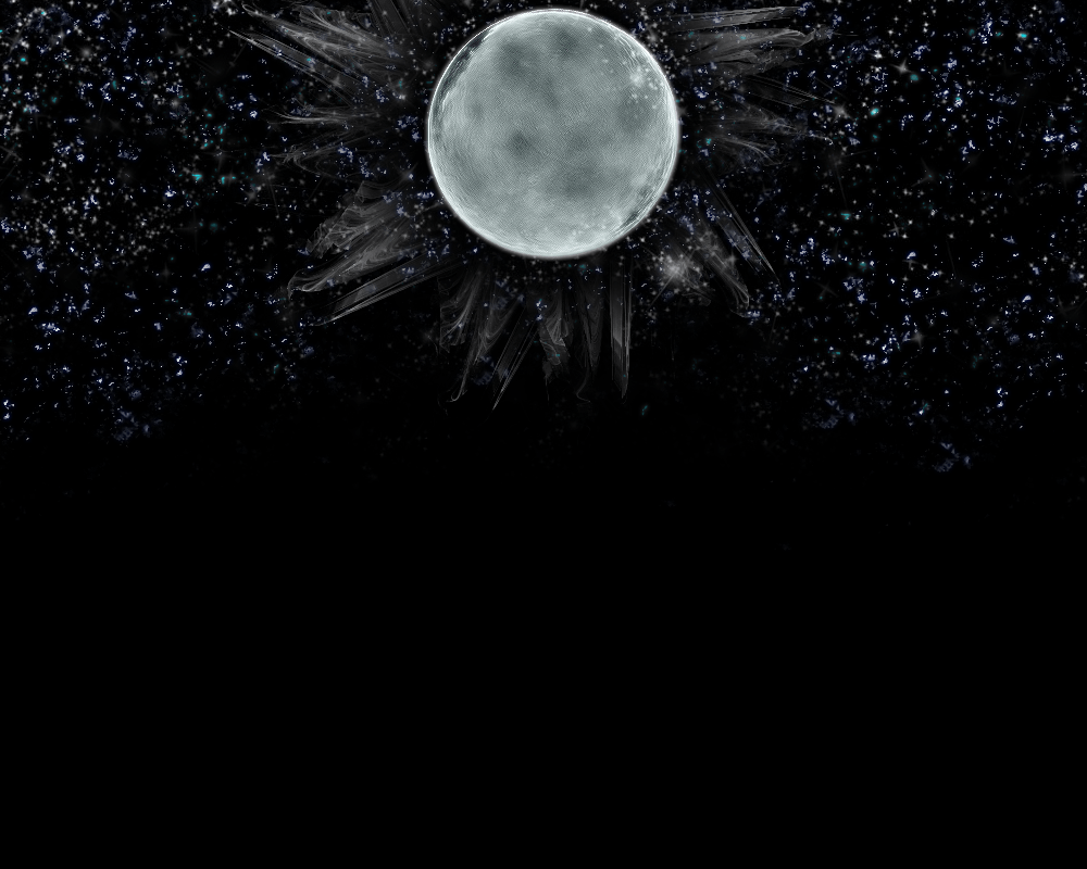 image For > Moon And Stars Background