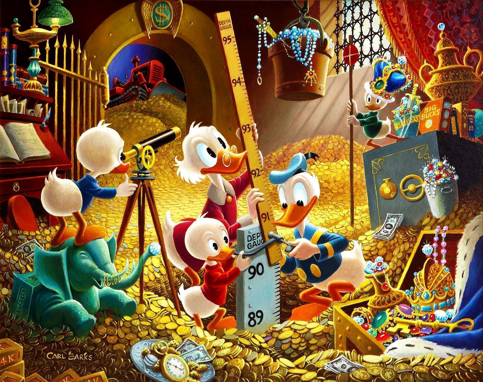 Pix For > Scrooge Mcduck Wallpaper