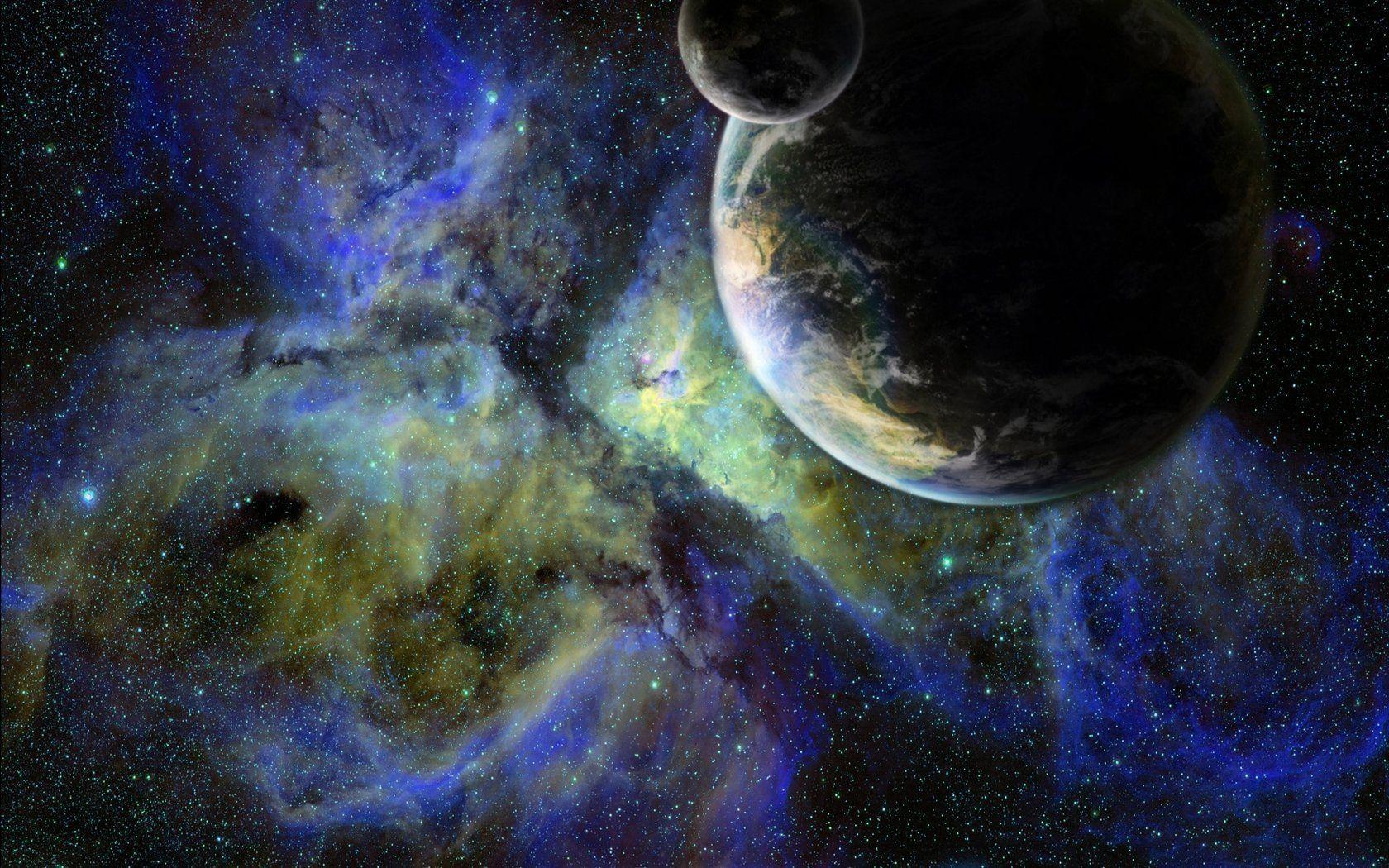 Carina Nebula Planet Wallpaper