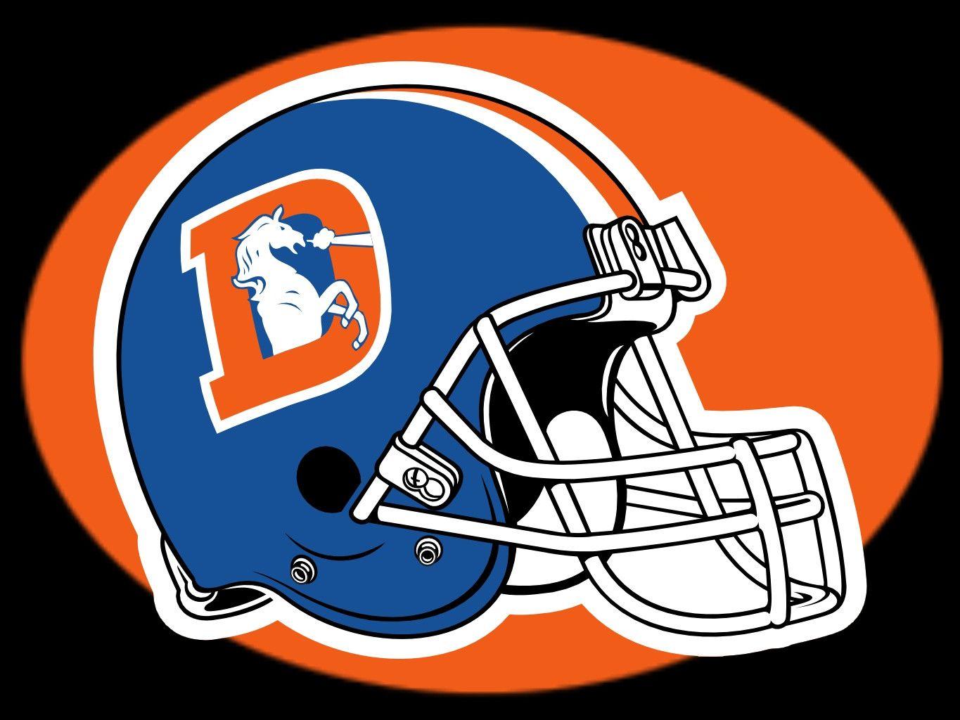 Denver Broncos Team Helmet Wallpaper. Download High Quality