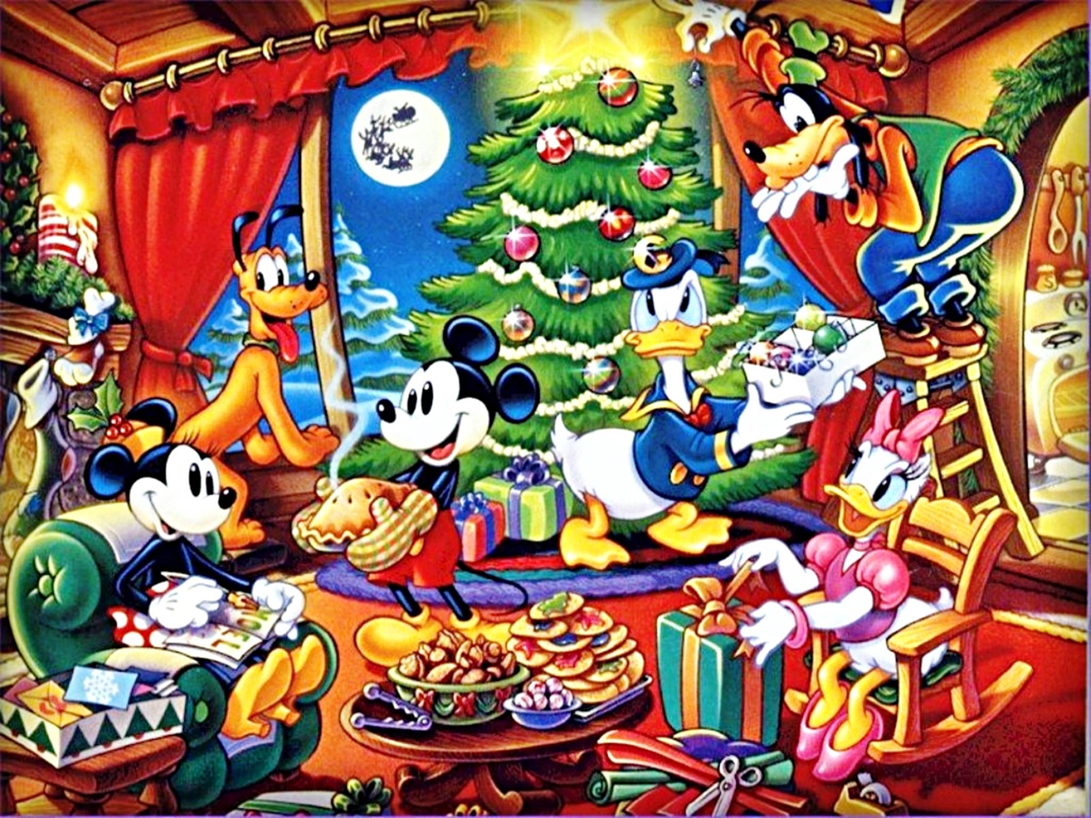 Disney Christmas Backgrounds - Wallpaper Cave