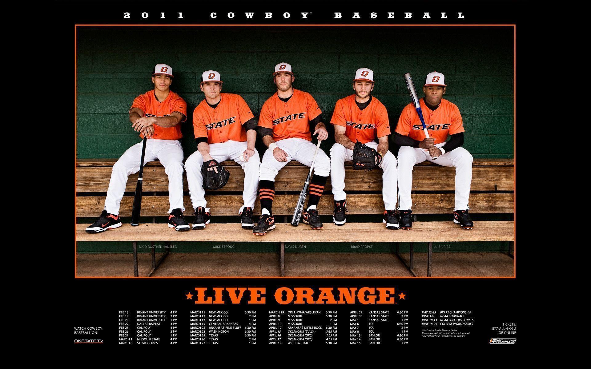 Oklahoma State baseball 2011 schedule, Desktop and mobile