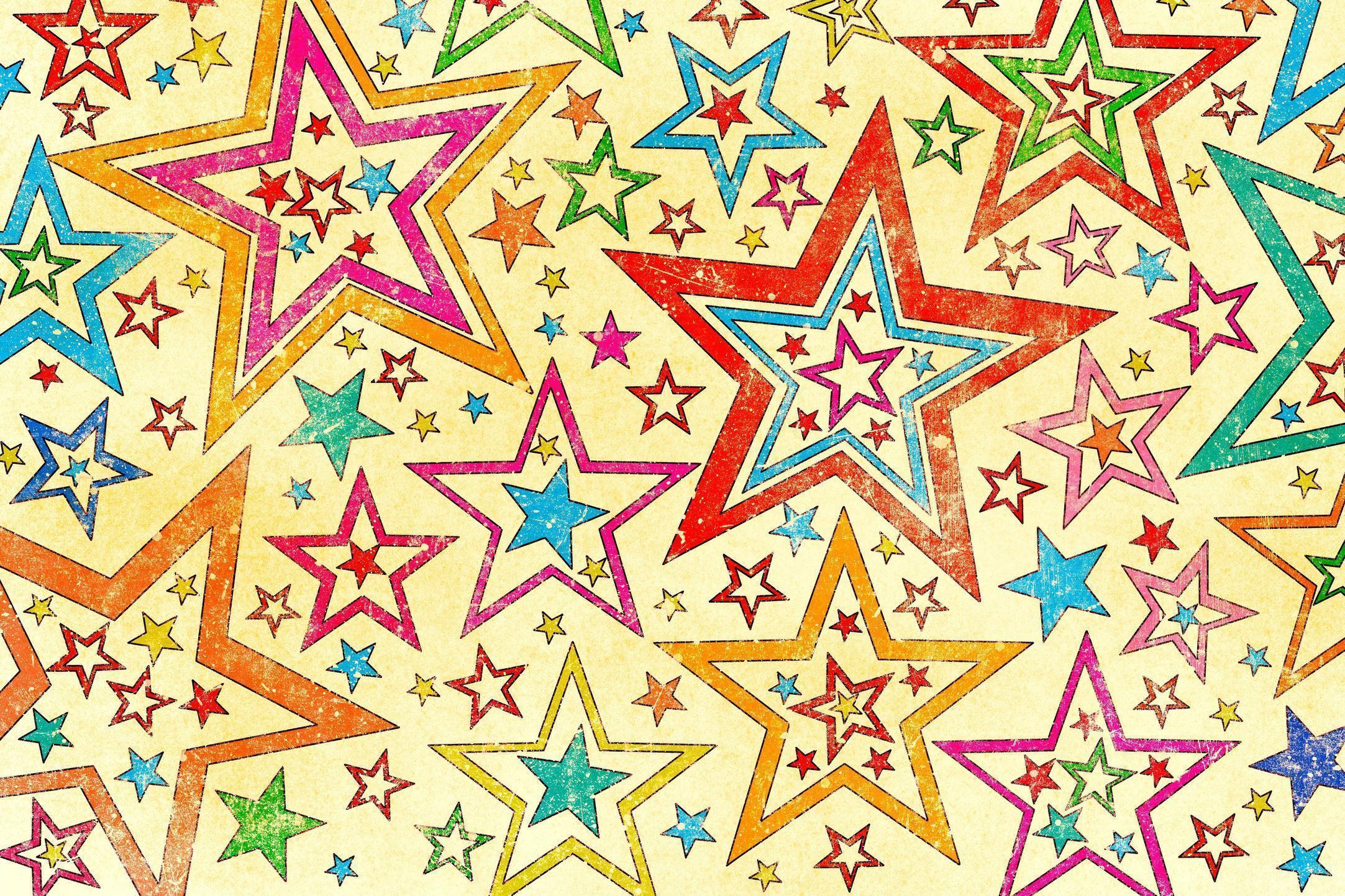 Download wallpaper background, colorful, Star, Texture free