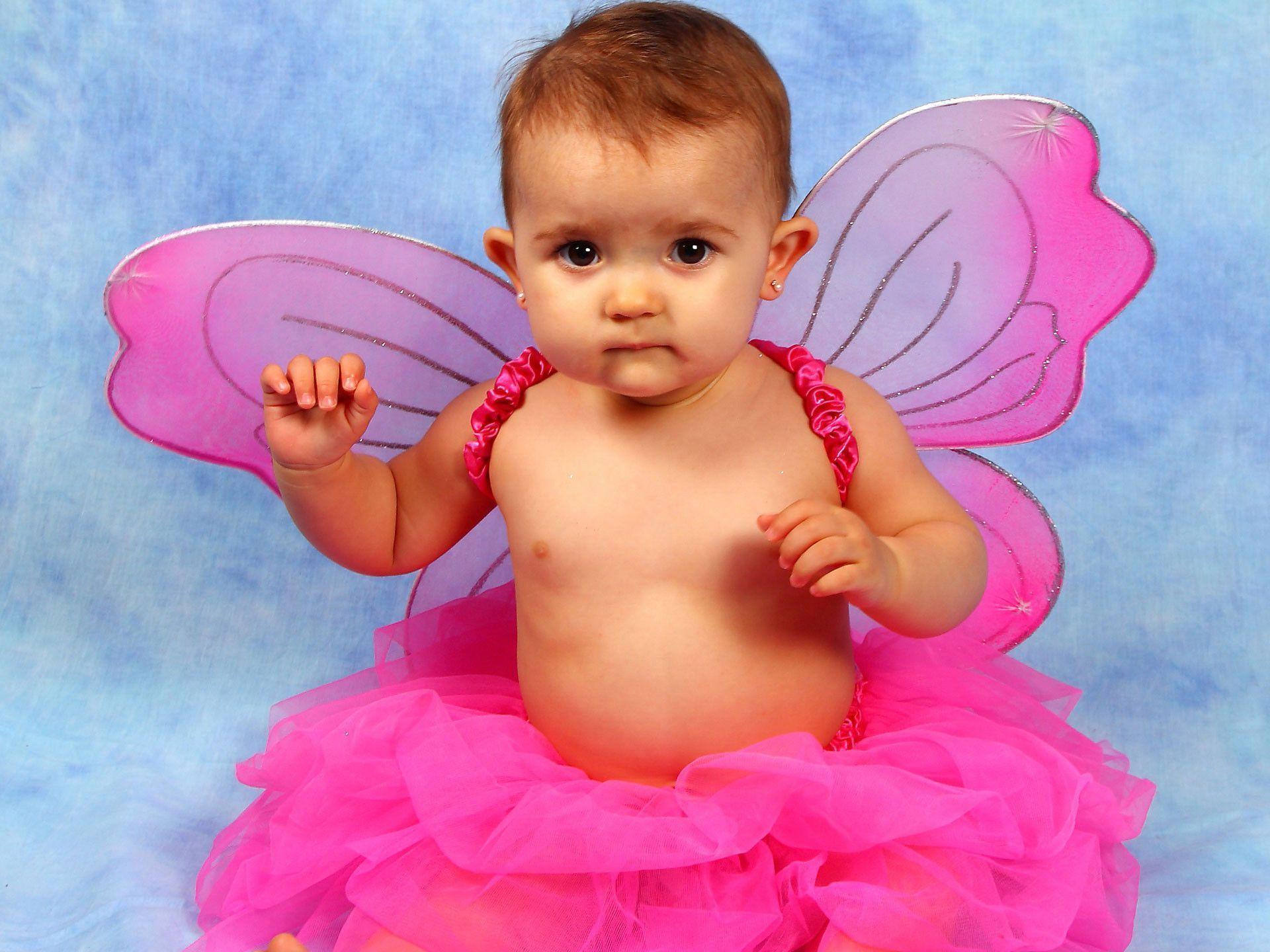 Beautiful Pink Baby HD Wallpaper HD Wallpaper