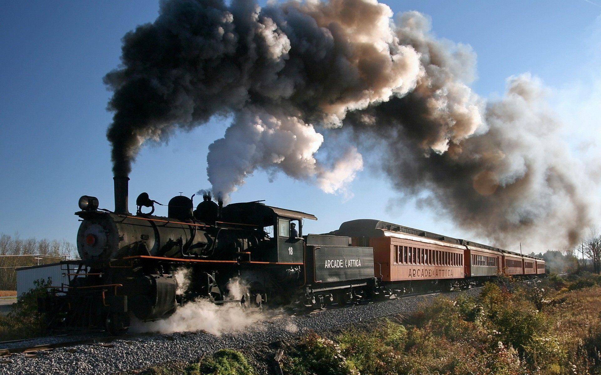 Steam Train Wallpaper Background 59516 HD Picture. Top