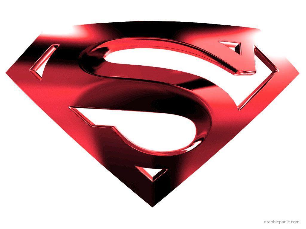 Superman Logo Background. PowerPoint Background &