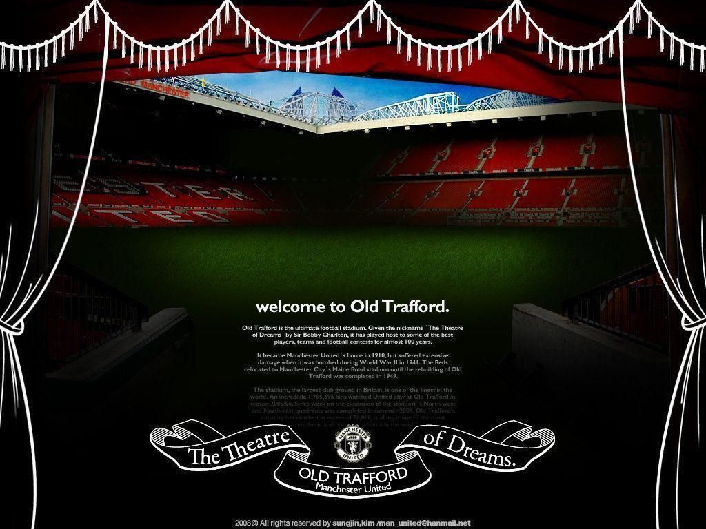 Old Trafford. Manchester United Wallpaper