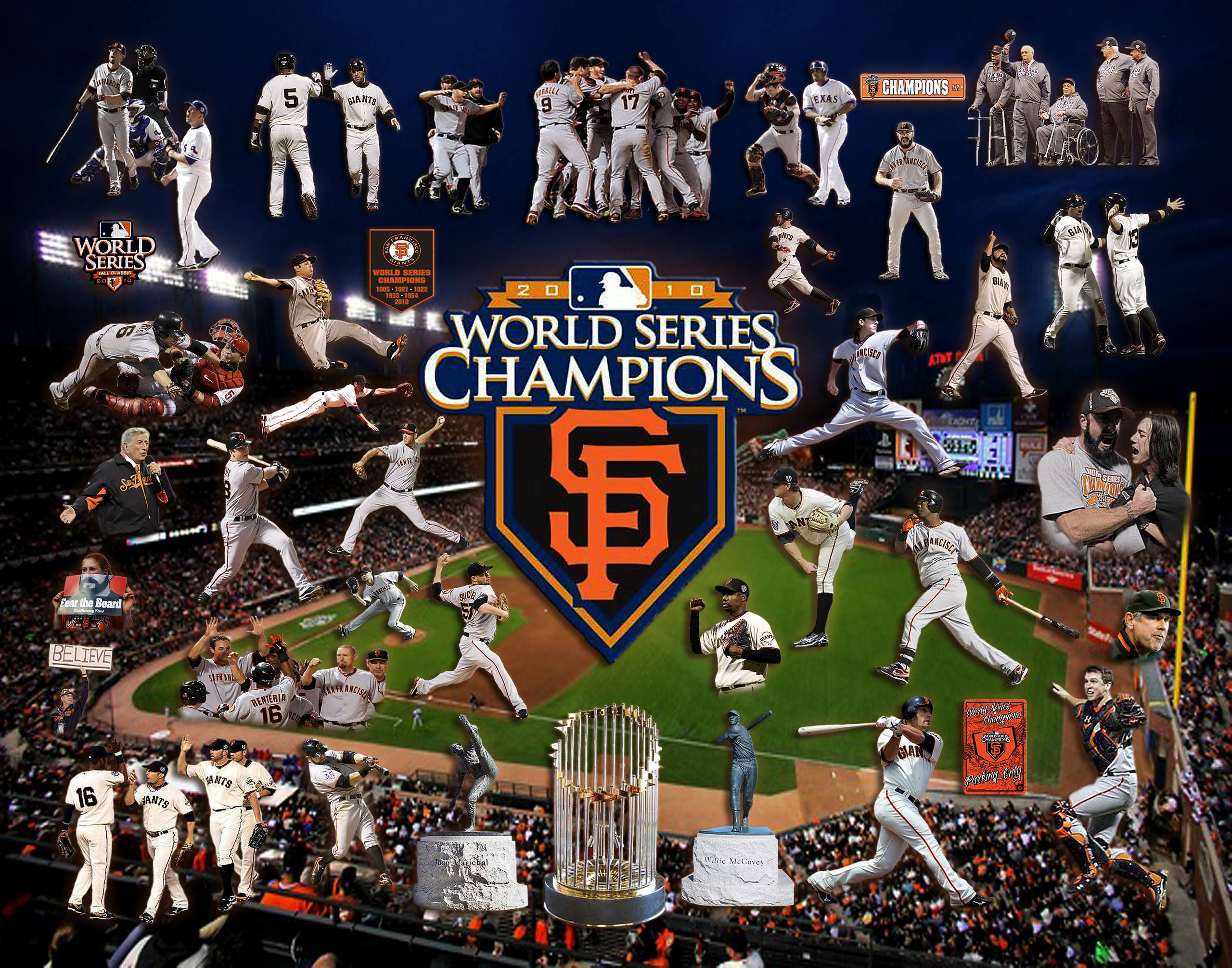 San Francisco Giants World Series Champions Poster 34795 High