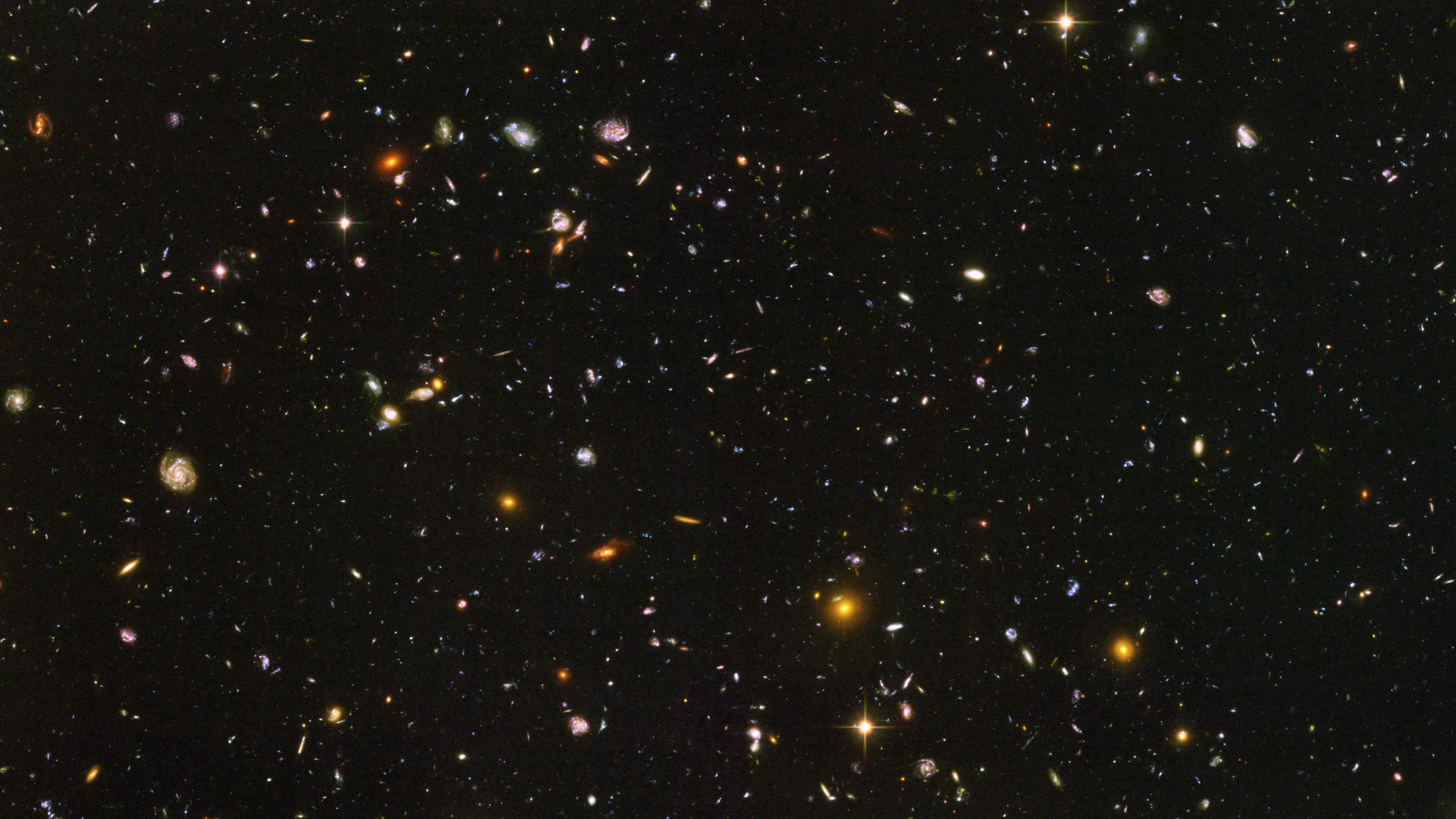 Hubble Ultra Deep Field HD Background 18 High. Wallpaperiz