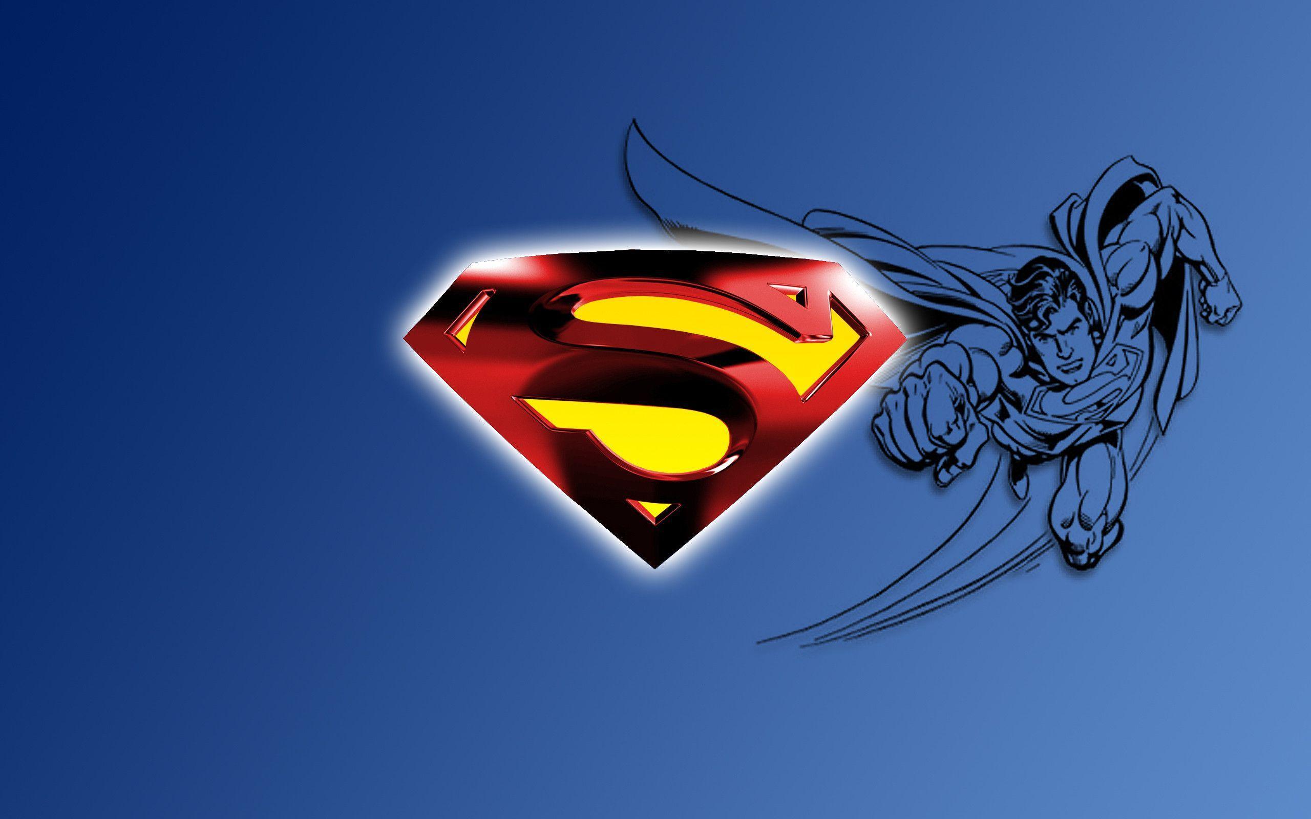 Superman Logo Wallpapers Desktop Wallpaper Cave