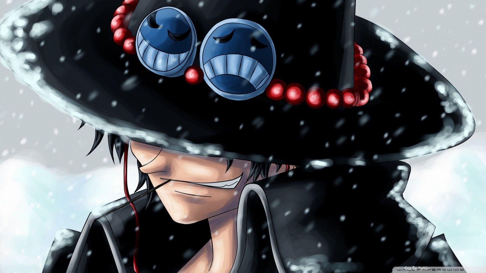 Wallpaper For > One Piece New World Wallpaper Ace