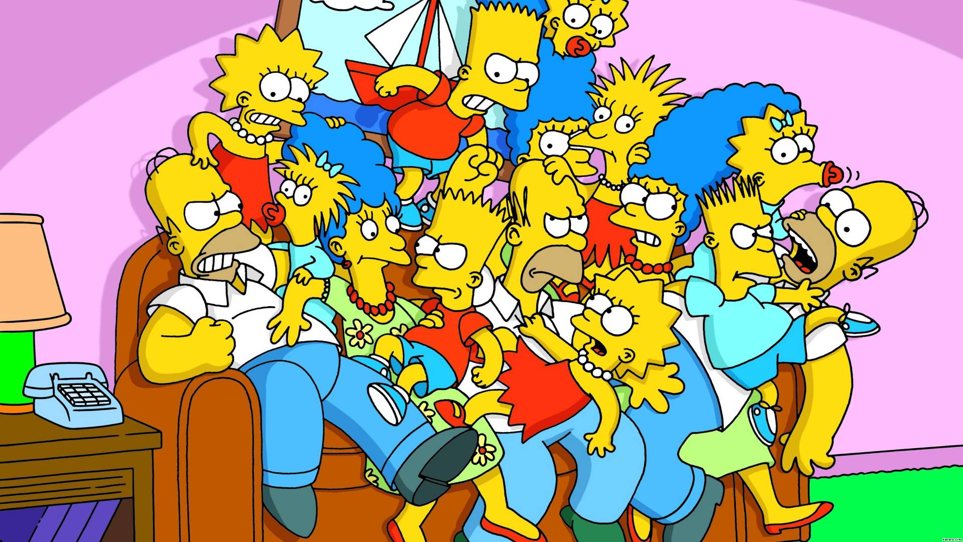 The Simpson Characters Picture Download Wallpaper Desktop