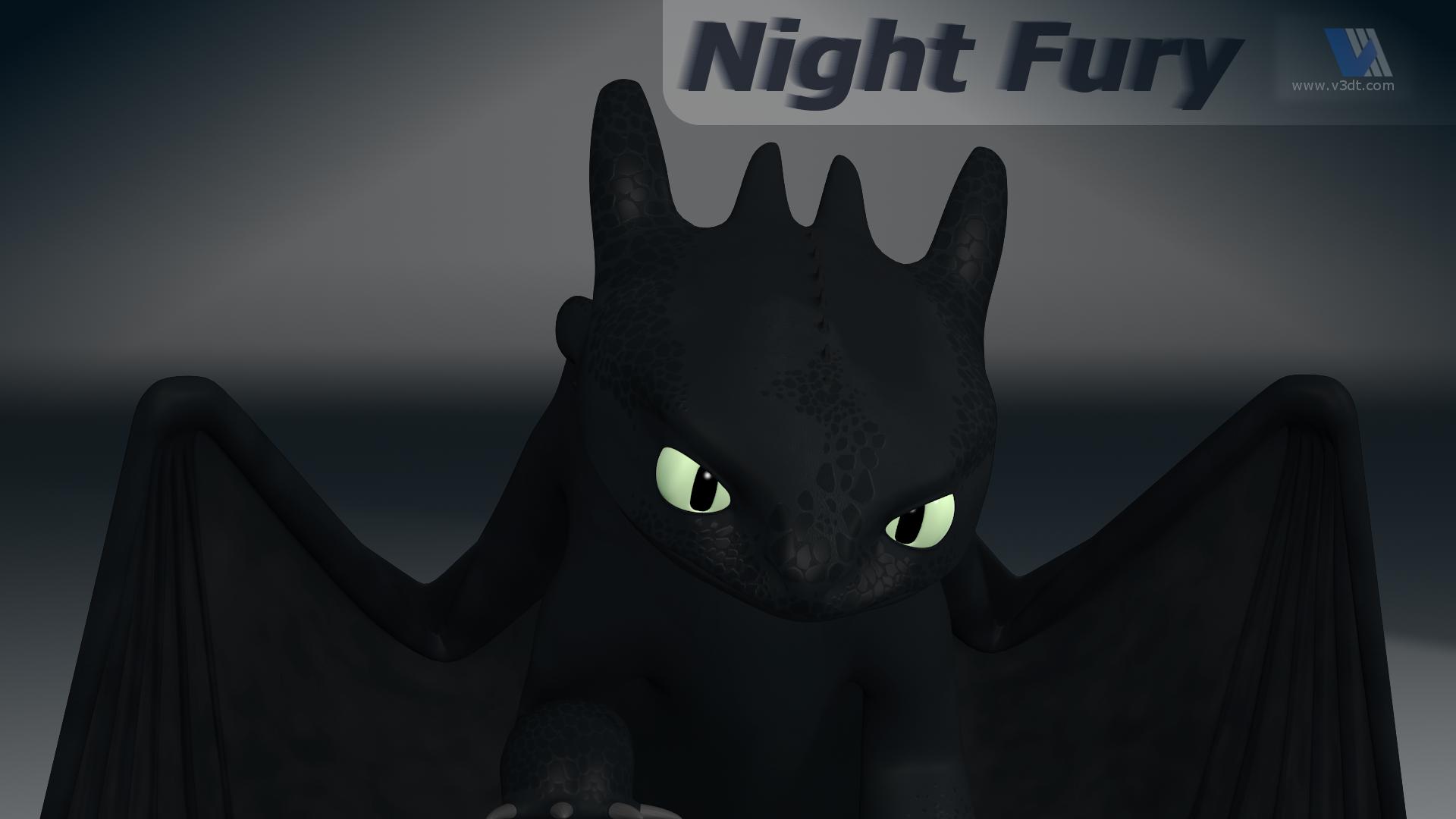 image For > Night Fury Flying Wallpaper