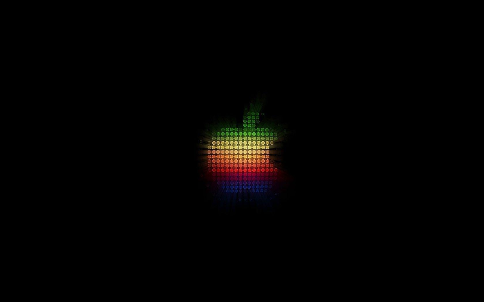 Ultra Luminous Apple Mac Logo HD Desktop Wallpaper